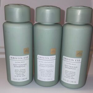 Kristin ESS Softening Shampoo & Conditioner Set - 2 Shampoos/1 Conditioner